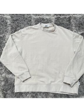 Women's Cream and Tan Sweatshirt